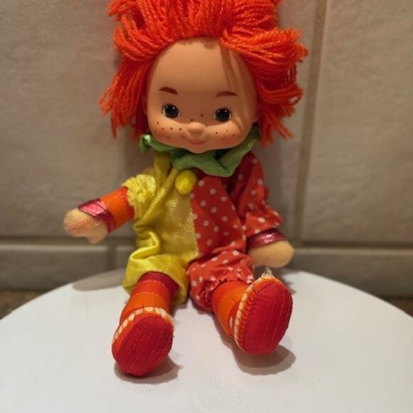 Rainbow Brite Doll Vintage 1983 Large 10" Plush Hallmark Mattel Damage on feet - Picture 2 of 7